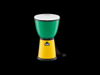 NINO DJEMBE 8" GREEN/YELLOW