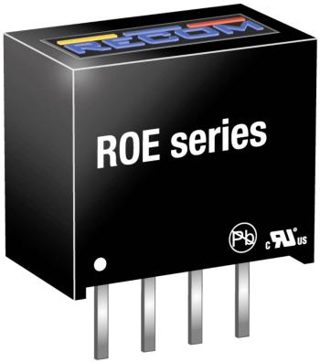 RECOM ROE-0515S DC / DC menič napätia, DPS  15 66 mA 1 W Počet výstupov: 1 x