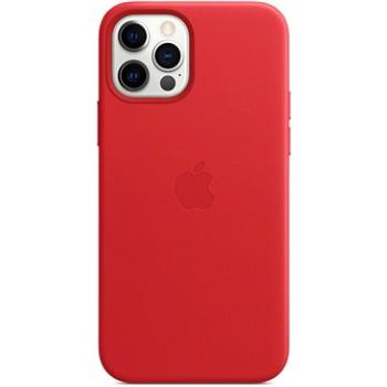 Apple iPhone 12 a 12 Pro Kožený kryt s MagSafe (PRODUCT) RED (MHKD3ZM/A)