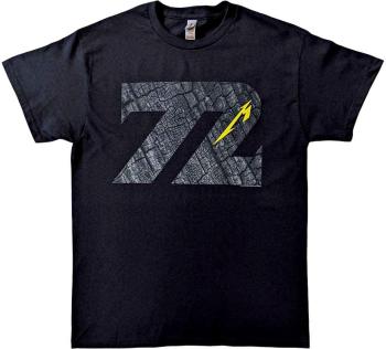 Metallica Tričko 72 Seasons CharcoalRed Logo Black L