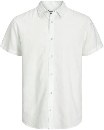 Jack&Jones Pánska košeľa JJESUMMER Comfort Fit 12248383 White M