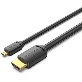 Vention HDMI-D Male to HDMI-A Male 4K HD Cable 2 m Black (AGIBH)