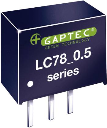 Gaptec 10020081 DC / DC menič napätia, DPS 12 V/DC 12 V/DC 500 mA 6 W Počet výstupov: 1 x