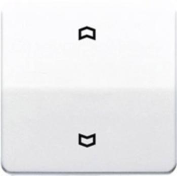 Jung 1-násobný kryt kolískový prepínač "šípky"  alpská biela CD590PWW