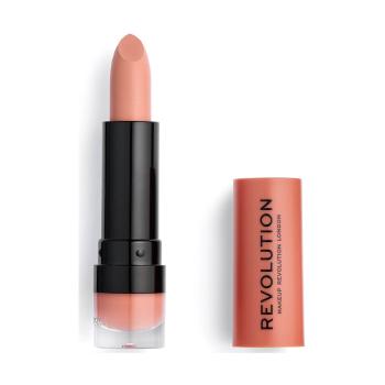 Makeup Revolution  Matte Lipstick  Líčenie obočia Ružová