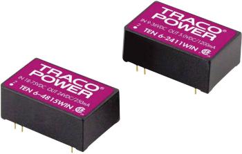 TracoPower TEN 6-4811WIN DC / DC menič napätia, DPS 48 V/DC 5 V/DC 1.2 A 6 W Počet výstupov: 1 x