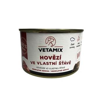 Vetamix Hovädzie vo vlastnej šťave 12× 400 g (9759899820152)