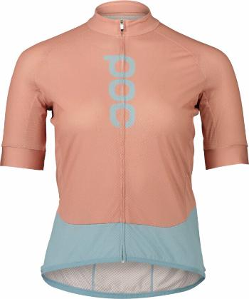 POC Essential Road Logo Jersey Rock Salt/Mineral Blue L