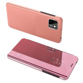 MG Clear View knižkové puzdro na Huawei Y5p, ružové