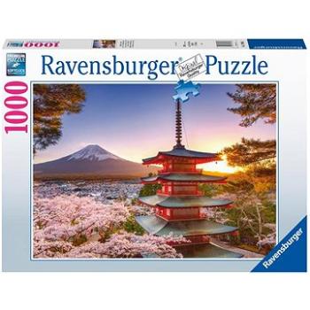 Ravensburger 170906 Rozkvitnuté čerešne v Japonsku 1000 dielikov (4005556170906)