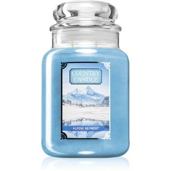 Country Candle Alpine Retreat vonná sviečka 680 g