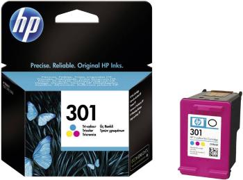 HP 301 Ink cartridge  originál zelenomodrá, purpurová, žltá CH562EE náplň do tlačiarne