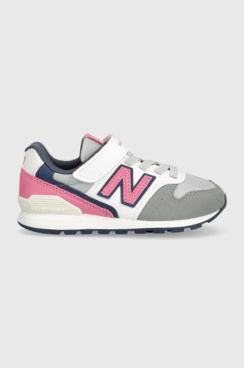 Detské tenisky New Balance 996 šedá farba