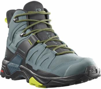 Salomon Pánske outdoorové topánky X Ultra 4 Mid GTX Trooper/Black/Evening Primrose 44