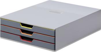 Durable VARICOLOR 3 - 7603 760327 box so zásuvkami sivá DIN A4, DIN C4, Folio, Letter Počet zásuviek: 3