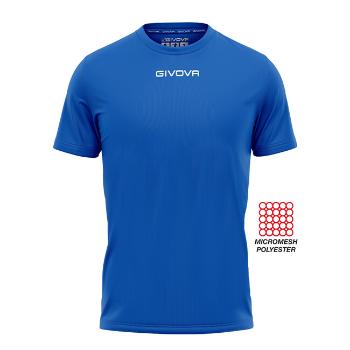 SHIRT GIVOVA ONE MICROFORATA AZZURRO Tg. 3XS