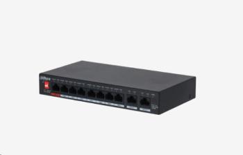 Dahua PFS3010-8GT-96-V2, 10-portový gigabitový neriadený stolný prepínač s 8-portovým PoE