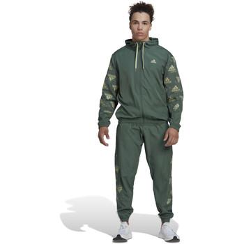adidas  Súpravy vrchného oblečenia Woven Allover Print  Zelená
