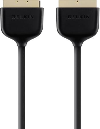Belkin SCART TV, prijímač prepojovací kábel [1x zástrčka scart - 1x zástrčka scart] 2.00 m čierna
