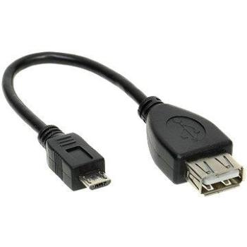 PremiumCord kábel USB A/f - Micro USB/m 20 cm (kur-14)