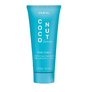 PUPA Milano Rozjasňujúci telový krém Coconut Lovers (Highlighting Body Cream) 100 ml 001 Gold Dreams