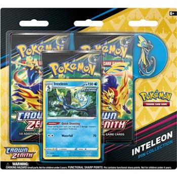 Pokémon TCG: SWSH12.5 Crown Zenith Pin Collection – Inteleon (ASSRT0820650851933a)