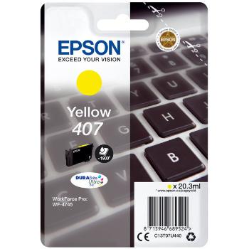 EPSON C13T07U440 - originálna cartridge, žltá, 1900 strán