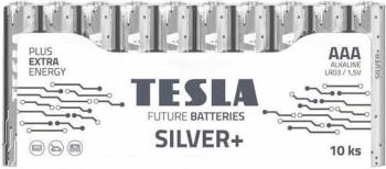 TESLA BATTERIES AAA SILVER+ 10 MULTIPACK (LR03 / SHRINK 10 PCS)