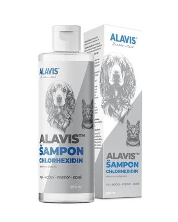 ALAVIS Šampón chlorhexidin pre zvieratá 250ml