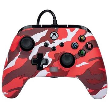 PowerA Enhanced Wired Controller for Xbox Series X|S – Red Camo (1525942-01)