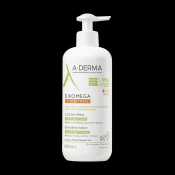 A-Derma Exomega Control Emolienčné mlieko pre suchú kožu so sklonom k atopii - Ekonomické balenie 400 ml