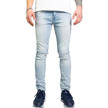 Only & Sons   LOOM LIFE SLIM L BLUE DESTROY DCC8617 22018617  Džínsy Slim Modrá