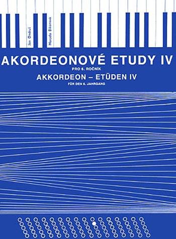 noty Baer Akordeónové etudy IV