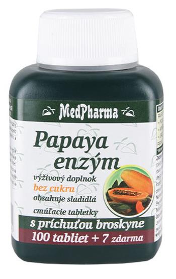 MedPharma Papaya enzým cmúľacie 107 pastiliek