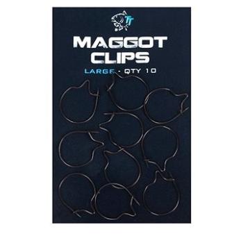 Nash Maggot Clips Large 10 ks (5055108985310)