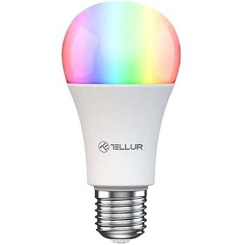 Tellur WiFi Smart žiarovka E27, 9 W, RGB biele vyhotovenie, teplá biela, stmievač (TLL331341)