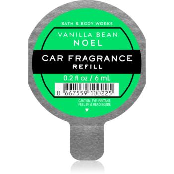 Bath & Body Works Vanilla Bean Noel vôňa do auta náhradná náplň 6 ml