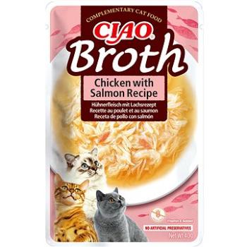 Ciao Churu Cat Broth kuracia a lososová receptúra 40 g (4262365738288)