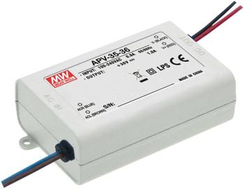 Mean Well APV-35-15 napájací zdroj pre LED  konštantné napätie 36 W 0 - 2.4 A 15 V/DC bez možnosti stmievania, ochrana p