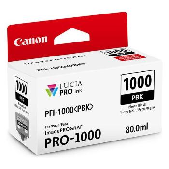 CANON PFI-1000 PBK - originálna cartridge, fotočierna, 2205 strán