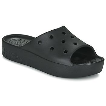 Crocs  športové šľapky Classic Platform Slide  Čierna