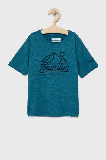 Detské tričko Columbia melanžový