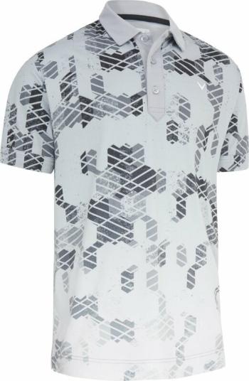 Callaway Mens All Overall Print Polo Quarry S