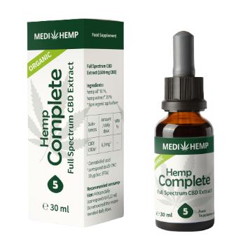 Medihemp CBD Konopný Olej 5% Full Spektrum 1500 mg 30 ml