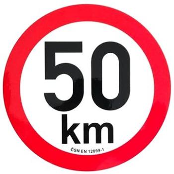 ACI Obmedzenie rýchlosti 50 km retroreflexný priemer 200 mm (na prívesy) (9908003)