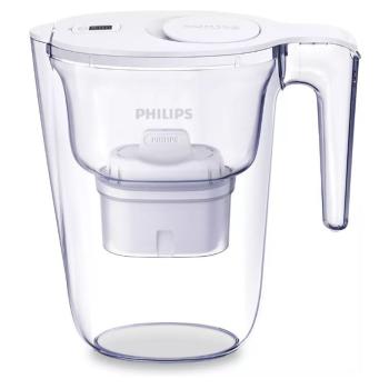 PHILIPS AWP2933WHT6/58 Filtračná kanvica 2,6 l Micro X-Clean s časovačom biela