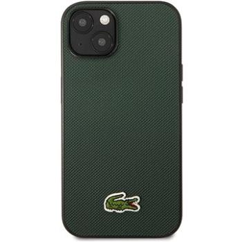 Lacoste Iconic Petit Pique Logo Zadný Kryt na iPhone 14 Plus Dark Green (LCHCP14MPVCE)