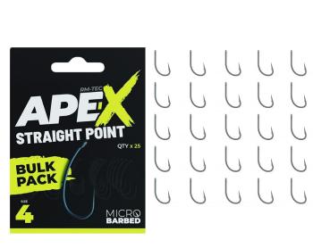 Ridgemonkey háčiky ape-x straight point bulk pack 25 ks - 6