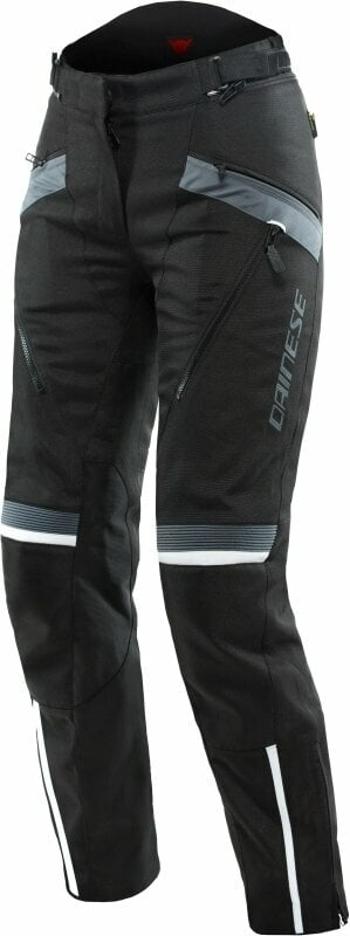 Dainese Tempest 3 D-Dry® Lady Pants Black/Black/Ebony 46 Štandard Textilné nohavice