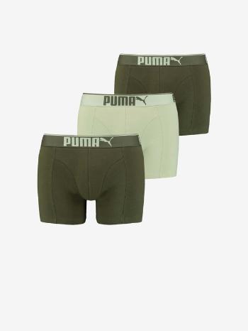 Puma Boxerky 3 ks Zelená